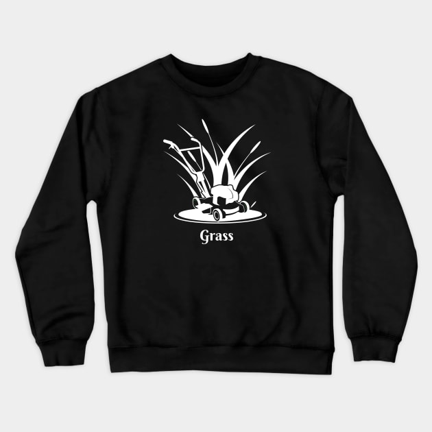 Lawn Mower Crewneck Sweatshirt by HobbyAndArt